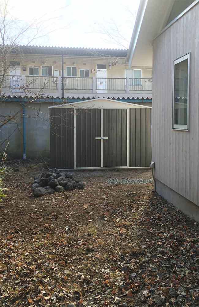 おしゃれな物置