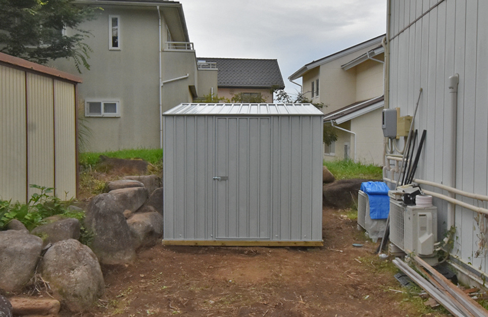おしゃれな物置