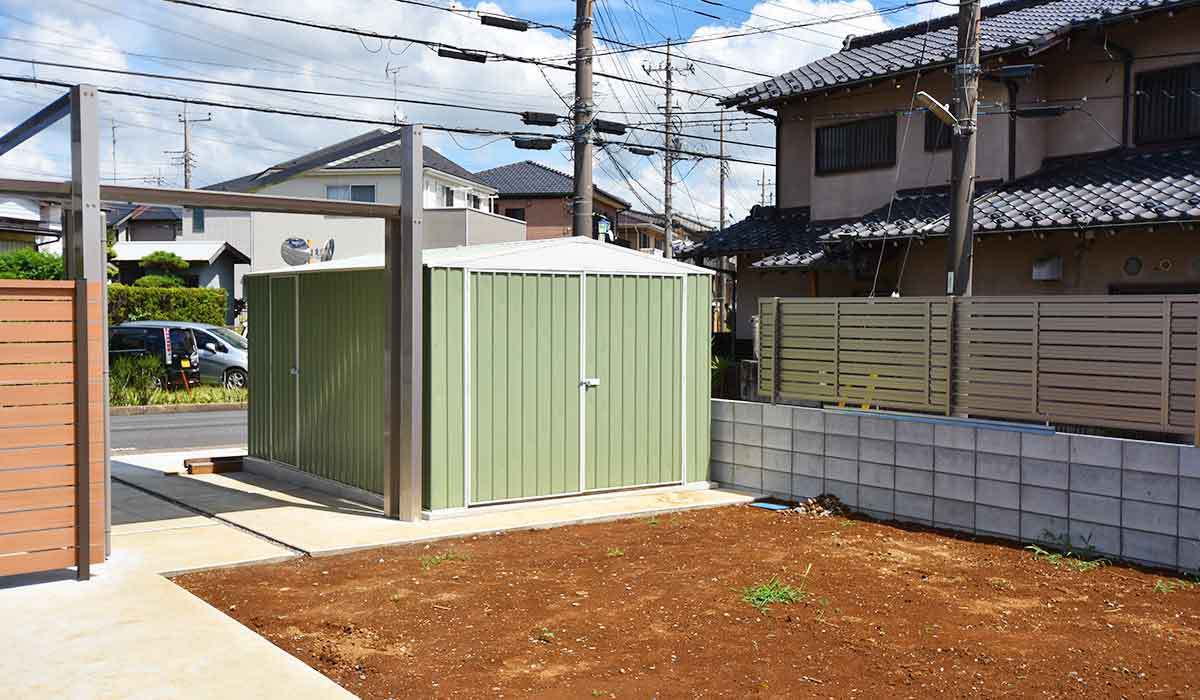 おしゃれな物置