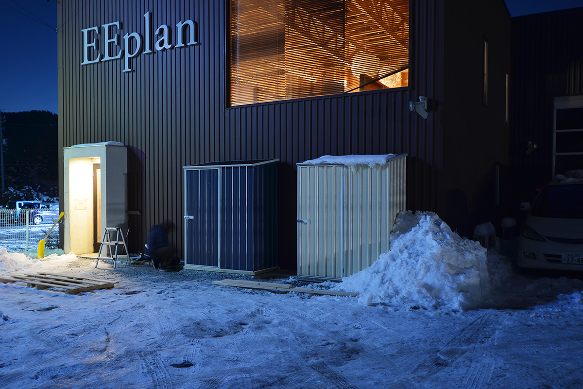 EEplan 事務所 木造ガレージ