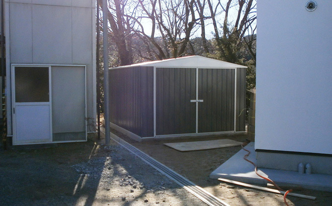おしゃれな物置