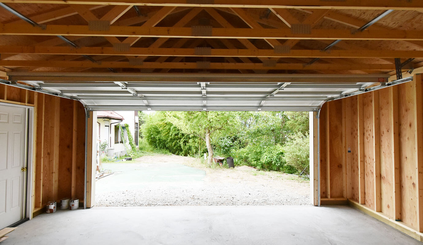 おしゃれな木造物置小屋