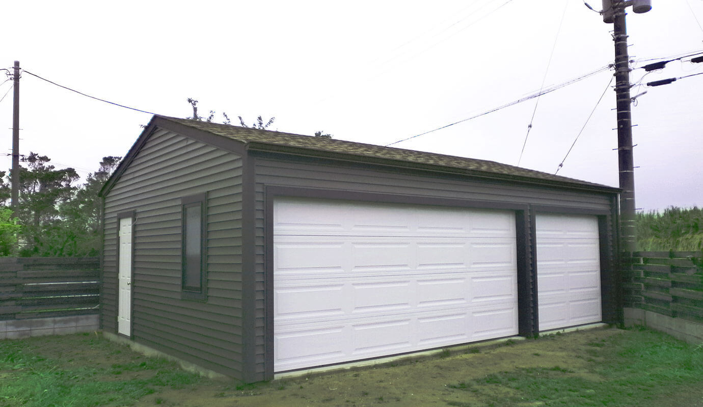 木造ガレージ・車庫・物置・小屋・倉庫