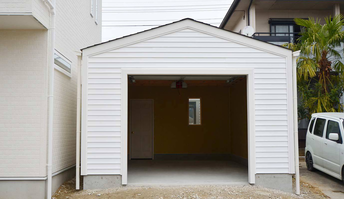 木造ガレージ・車庫・物置・小屋・倉庫